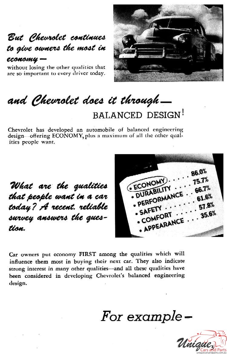 1951 Chevrolet The Leader Brochure Page 24